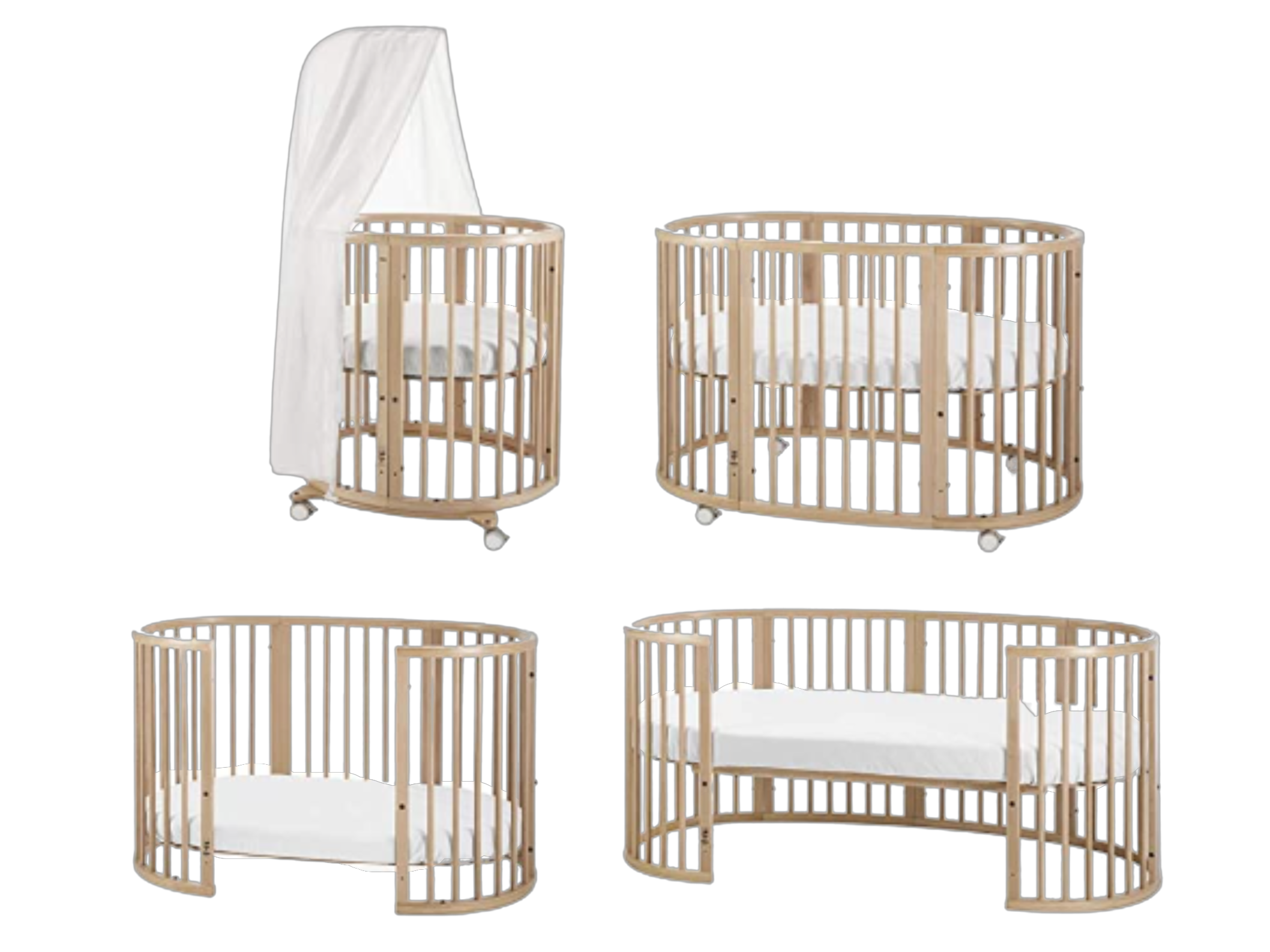 lit bebe evolutif stokke